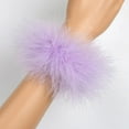 thumbnail image 1 of 2 Pcs Bracelet Manchette à Plumes Blanches, Manchette Ajustable pour Femmes, 1 of 5