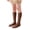 Coffee, variant on Qopobobo Toddler Ruffle Socks Toddler Knee High Socks Non Slip Baby Boy Girls Seamless Long Stockings Pink,1-15