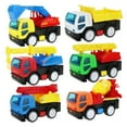 thumbnail image 2 of Funix Kids Pullback Engineering Car Toy Set – Mini Car Scene Playset for Boys, Toy Gift Box with Construction Vehicle Models, Educational Toys for Boys, 2 of 7