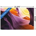 thumbnail image 3 of Colorful Caves Wall Poster, 14.725" x 22.375", 3 of 3