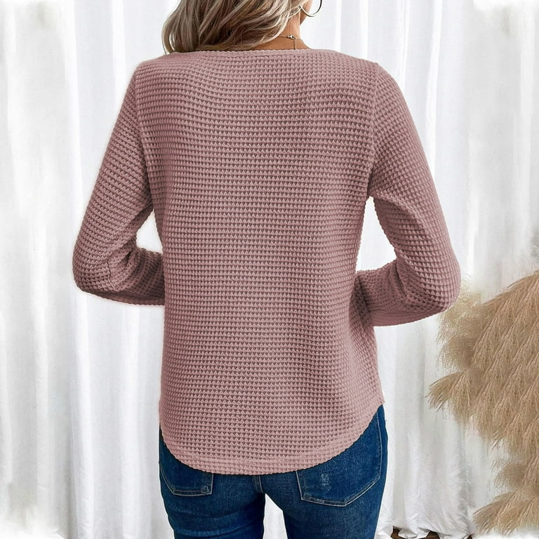 Dressy Tunics For Women Off Shoulder Womens Long Sleeve Blouses Formal Solid Tunic Tops To Wear With Leggings Long Sleeve Casual Tops For Women Fall Tops Women For Women Trendy Walmart