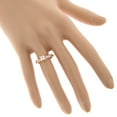 thumbnail image 3 of Ladies 14K Natural 0.7 Ctw Diamond Unique Engagement Ring (Rose Gold Size 7.5), 3 of 3