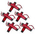 thumbnail image 2 of Fdit Truck Side Marker Light,10Pcs/Set Truck Side Marker Light Signal Warning Indicator Lamp With 6 LED 12V, 2 of 8