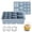 Blue, variant on Hovilon 13-Cavity Square Ice Mold - Soft Silicone Ice Block Maker for Freezer, Durable Ice Tray for Home and Bar, Easy Release Ice Box for Beverages and Cocktails, Dishwasher Safe Kitchen Tool