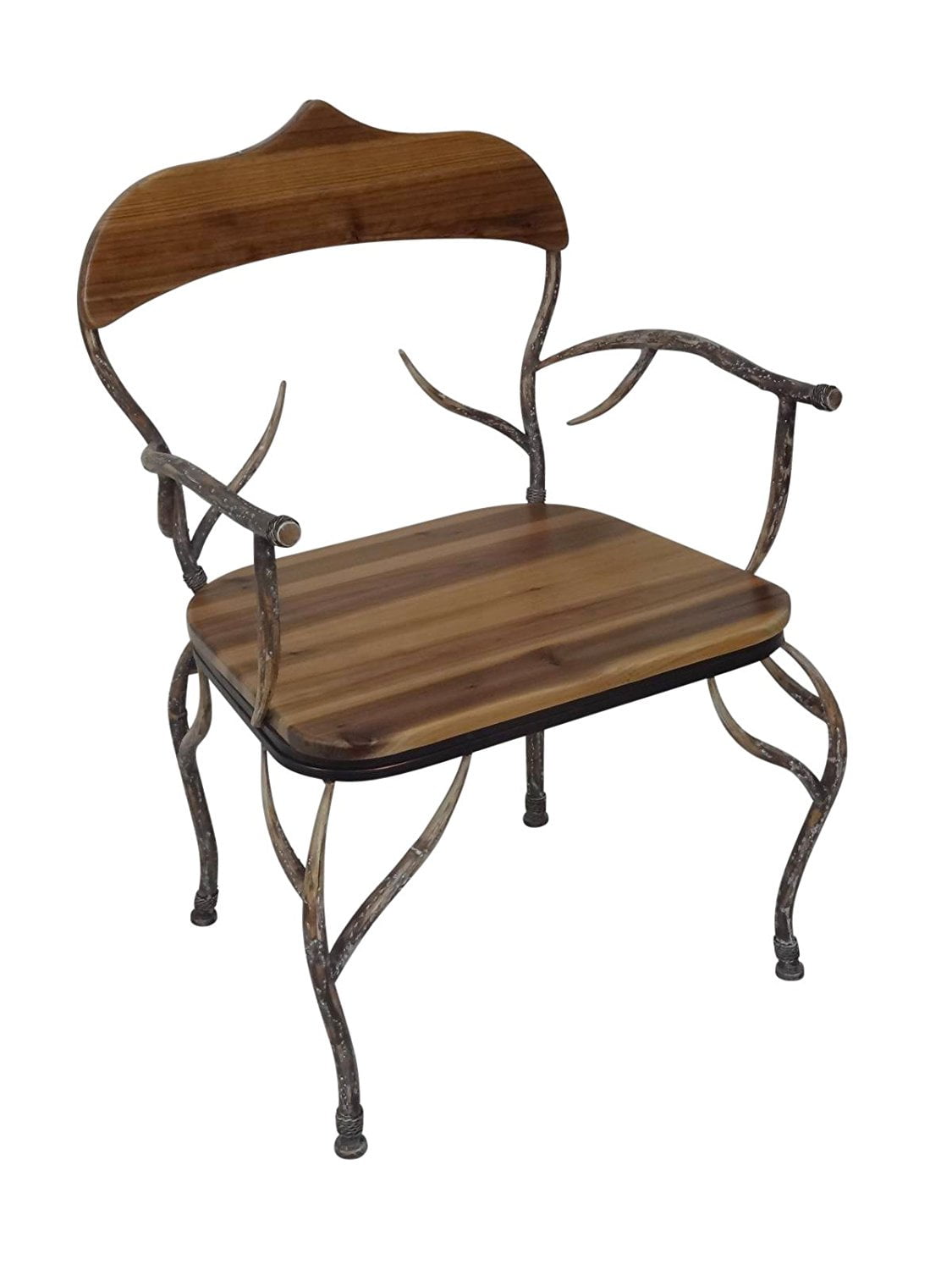 wooden outdoor lounge furniture on Pine Ridge Deer Antler Wooden Chair By All Weather Home Outdoor Patio Lounge Chair Furniture Walmart Com Walmart Com