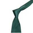 thumbnail image 2 of LYEAA Neck Tie Mens Satin Solid Self Tie Neckties Business Formal Men Ties Party Wedding Prom Club Suit Neckwear Green, 2 of 3