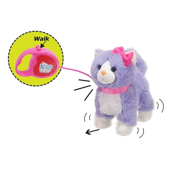 Purple Cat Kid Connection Walking Cat Kid Connection Miniature