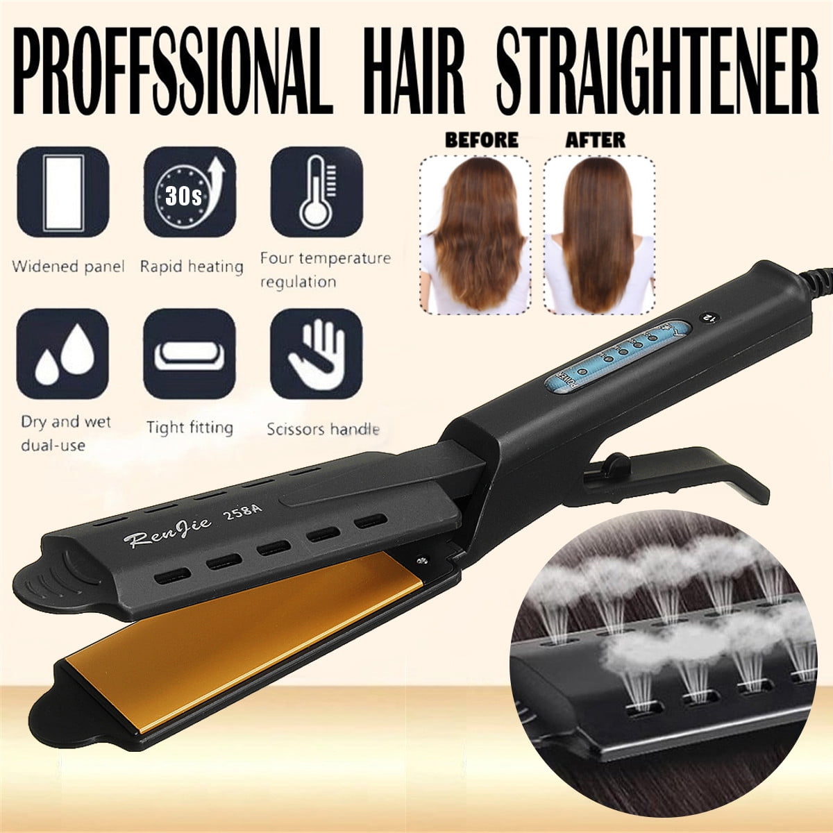 wet and dry hair styler