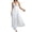 White, variant on Women'S Maxi Summer Dresses Halter V Neck Beach Dresses for Women A-Line Casual Dress for Vacation