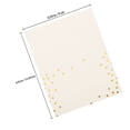 thumbnail image 2 of unbranded 50Ud Tarjetas Doradas Para Con Para En Bodas Y Eventos, 2 of 6