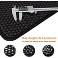 thumbnail image 4 of Wolfi Tapete Arena Gatos Extra Grande Panal Doble Capa Prueba Orina Agua Fácil Limpiar Negro, 4 of 8