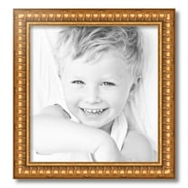 ArtToFrames 16" x 17" Gold Picture Frame, 16x17 inch Gold Wood Poster Frame (WOM-4293)