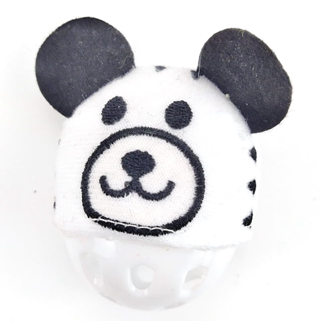 Cat Toy Bell Ball Cartoon Plastic Kitten Play Toy Pet Interactive Toy for Indoor