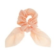 thumbnail image 4 of Unique Bargains 1 Pc Solid Rabbit Ears Scrunchies Apricot Pink, 4 of 5