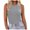 Gray, variant on HBYJLZYG Tank Tops For Women, Summer Solid Color Round Neck Pocket Sleeveless Casual Tee Tops Tank Tunic Flowy Basic Shirts