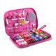 thumbnail image 1 of Bolsa de costura portátil con bolsa de almacenamiento, 24 hilos de colores, alfileres y cinta métrica para Rosa roja, 1 of 5