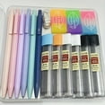 thumbnail image 4 of Pastel Mechanical Pencil and Refill Set - 6PCS Mechanical Pencils 0.5/0.7mm, 6 HB Lead Tubes, 3 Jelly Erasers, Aesthetic Stationery Kit for Students Adults, Birthday Halloween Christmas Gifts, 4 of 12