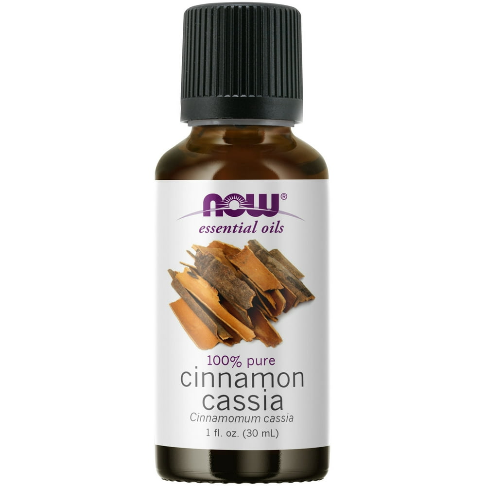 NOW Essential Oils, Cinnamon Cassia Oil, Warming Aromatherapy Scent
