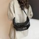 thumbnail image 4 of Bolso Dumpling Crescent Bag Mujer Lazo Metal Cuero PU Correa Ajustable Hobo, 4 of 9