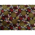 thumbnail image 5 of oneOone Cotton Flex Blue Fabric Skull Craft Projects Decor Fabric Printed By The Yard 40 Inch Wide, 5 of 5