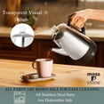 thumbnail image 3 of Cafetera Eléctrica Moss & Stone Acero Inoxidable 10 Tazas con Función de Mantener Caliente, 3 of 8