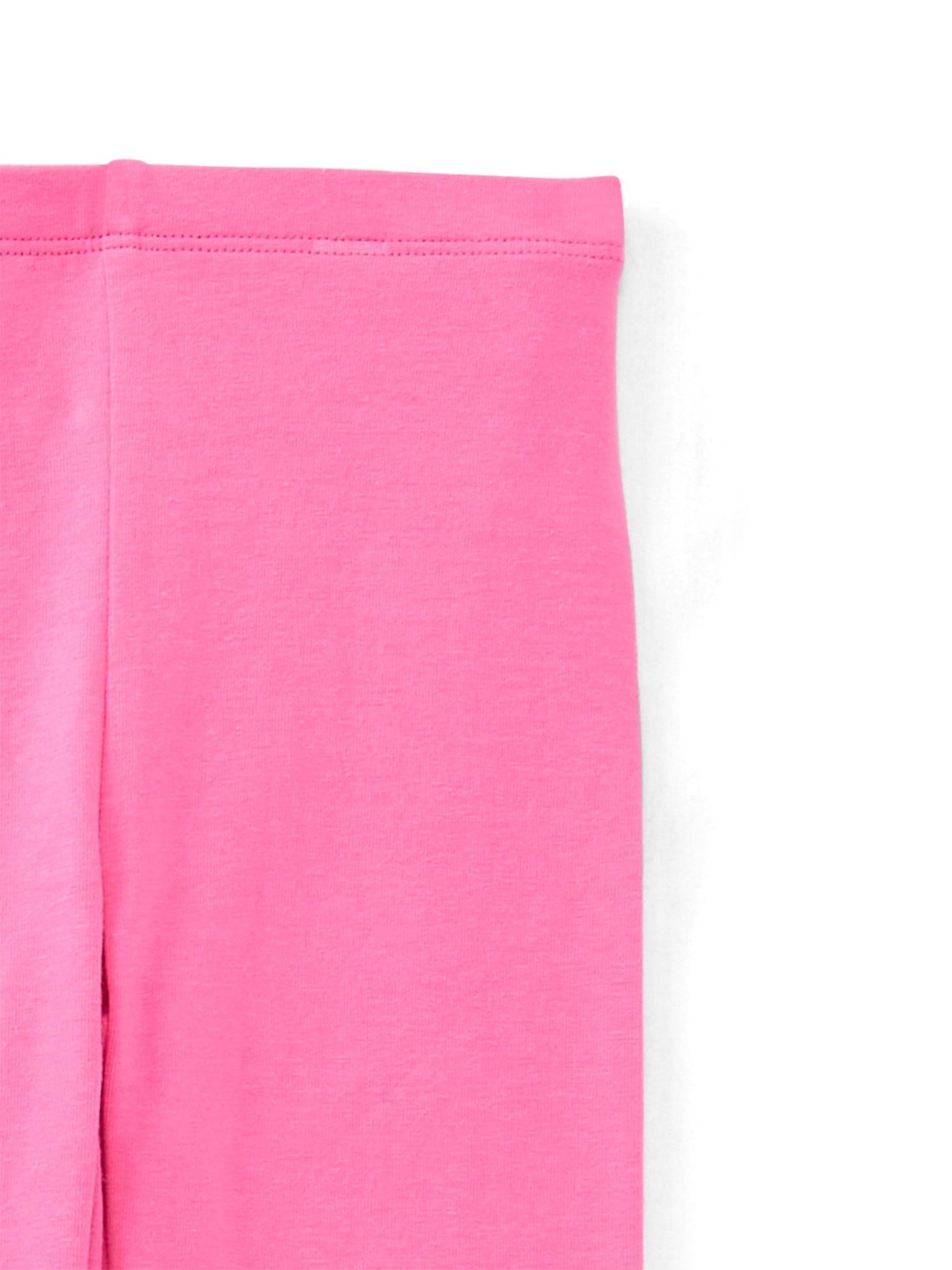 Wonder Nation Toddler Girls Solid Essential Leggings, 3-Pack, Sizes 18M-5T