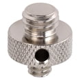 thumbnail image 3 of 1/4in to 3/8in Male Threaded Tripod Screw Adapters Double Sided Standard Mounting Thread Converter, 3 of 14