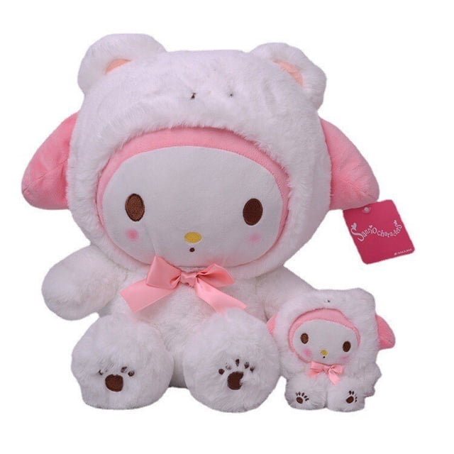 LLavero de Hello Kitty Sanrio, muñeco de peluche My Melody, Kuromi Cinnamoroll, Anime Kawaii, 15/22Cm, regalos para niñas Fivean unisex