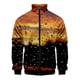 thumbnail image 2 of Chaqueta con estampado 3D de gotas de lluvia para hombre, abrigos de gran tamaño con personalidad moderna, chaquetas con cremallera Harajuku, ropa para niños, 2 of 5