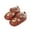 Brown, variant on Baby Girls Princess Shoes, Leather Embroidery Flower Toddler Shoes