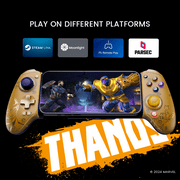 GameSir Wireless Bluetooth Game Control - Magnetic Components, Analog Triggers for Switch, iOS, Android, Tablets-Thanos Version