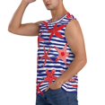thumbnail image 3 of Disketp Sea Stars Sleeveless Tshirts For Men, Muscle Shirts For Men Dry Fit Tank Top-Xx-Large, 3 of 8