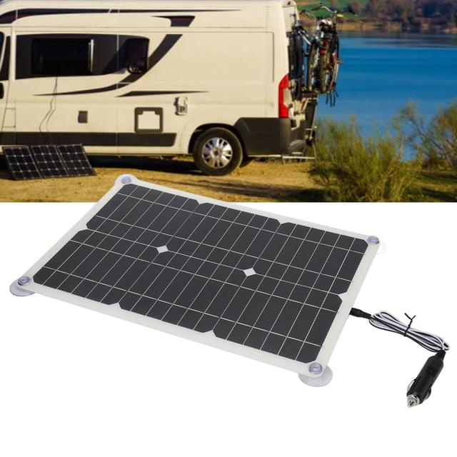 Solar Battery , Monocrystalline 100W Solar Panel MPPT Controller Dual USB Portable For Yacht