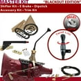 thumbnail image 1 of American Shifter  TH350 Shifter Kit Black 10 in. E Brake Cable Trim Kit Dipstick for EFB59, 1 of 1