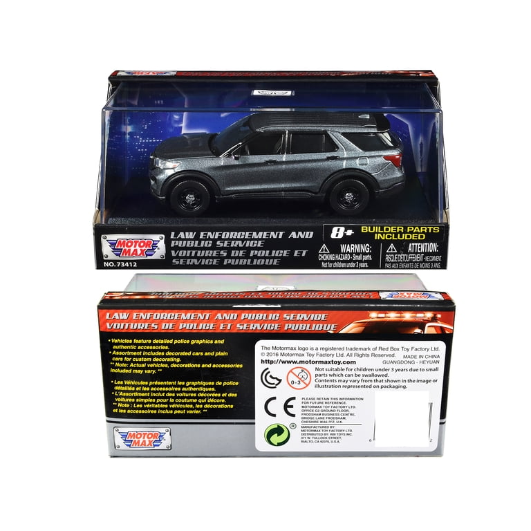 Modellino Ford Explorer Polizia Interceptor Utility NYPD 2020 - Scala 1:64 Ertl