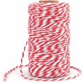 thumbnail image 1 of EcoNesxp Red and white hemp rope durable cotton thread butcher, 1 of 5