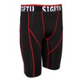 thumbnail image 2 of Pantalones cortos de compresión para hombres Sunnimix Ciclismo Negro M L XL 2XL 3XL, 2 of 8