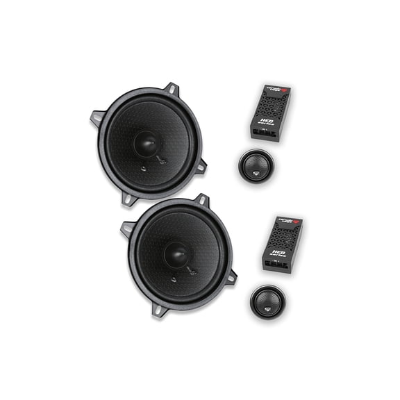 5.25” HED 2-Way Component Full Range Speaker Set - H525C