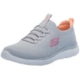 thumbnail image 1 of Zapatilla Skechers Summits para mujer, gris y multicolor, para gimnasio, talla 9.5 de ancho, 1 of 7