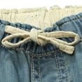 thumbnail image 4 of Richie House Girls' Denim Pants with Bottom Turnup RH1228, 4 of 7