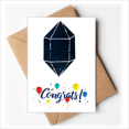 thumbnail image 1 of Star Crystal Blue Universe Sky Fantasy Wedding Cards Congratulations Greeting Envelopes, 1 of 3