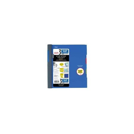 Five Star 3 Subject College Ruled Spiral Notebook (Colors May Vary)