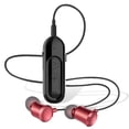 thumbnail image 2 of Auriculares compatibles con Bluetooth Auriculares para teléfono móvil a prueba de sudor de 3,5 mm con micrófono Cancelación de ruido Auriculares portátiles para llamadas Rojo con cable Guardung EL022511-03B, 2 of 6