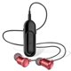 thumbnail image 1 of Methold Auriculares compatibles con Bluetooth Auriculares para teléfono móvil a prueba de sudor de 3,5 mm con micrófono Auriculares portátiles para Cables de audio/vídeo Rojo con cable, 1 of 6