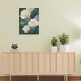 thumbnail image 4 of Abstract Floral Canvas Wall Art – Modern Neutral Flower Canvas Painting, Printed Botanical Wall Art, Minimalist Leaf Texture Artwork, 4 of 7