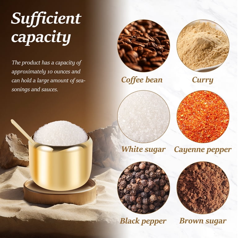 Jetcloudlive Stainless Steel Sugar Container with Glass Lid photo 2