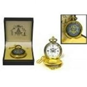 Sigma Impex P-295 Blue Masonic Pocket Watch
