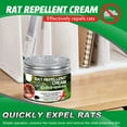 thumbnail image 5 of Rat Repellent Cream for Garden and Home Use Plant Extract Formula Non Toxic Rodent Deterrent with Essential Oils for Outdoor Indoor Protection 120g Jar, 5 of 8