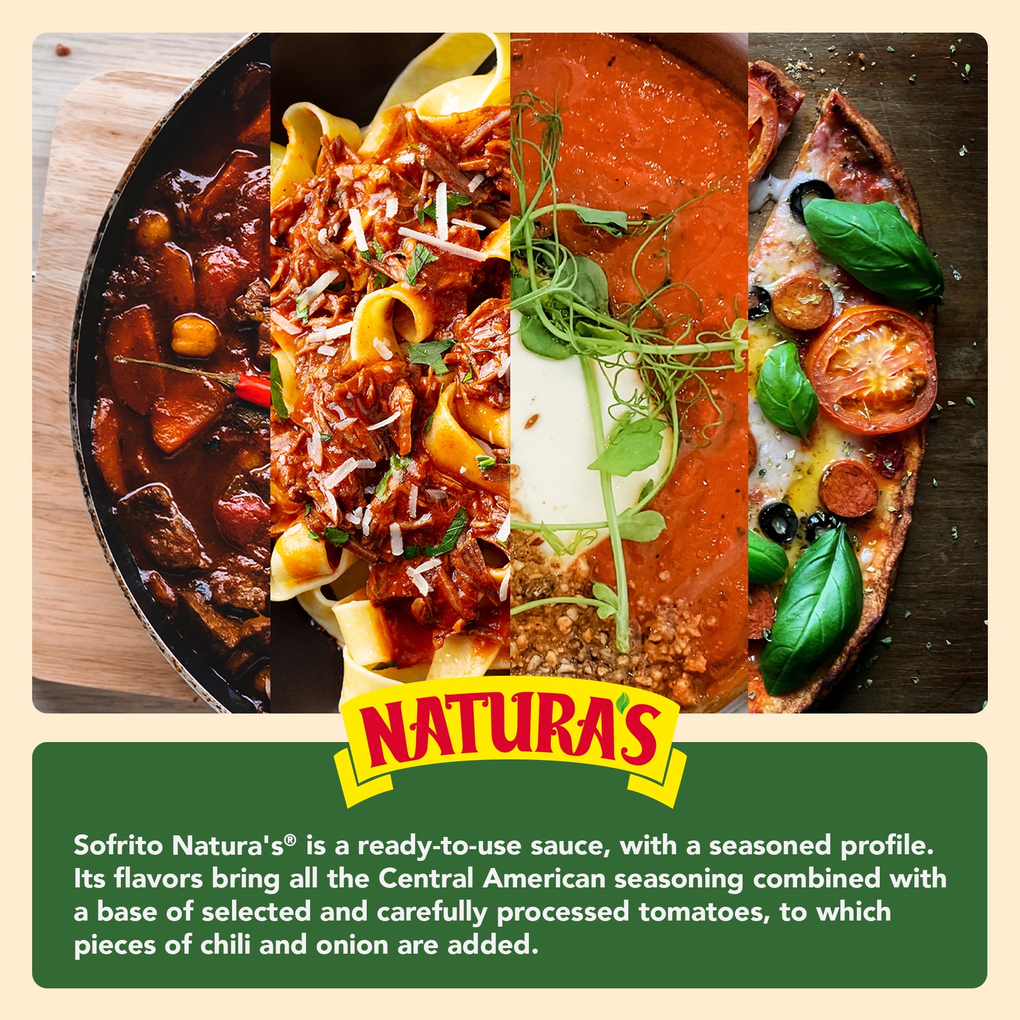 Natura's Sofrito Criollo Sauce, 7.1 oz (12 Pack)