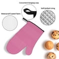 thumbnail image 3 of Pofeuu Gingham Print Oven Mitts and Pot Holders 4 pcs Set,High Heat Resistant 500 Degree Extra Thicken Long Kitchen Cotton Oven Glove for Cooking, 3 of 6